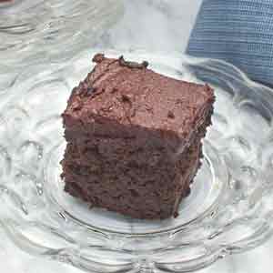 Frosted Spinach Brownies