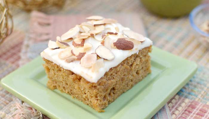 Pumpkin Bars with Cream Cheese Frosting