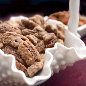 Sugar-coated Pecans