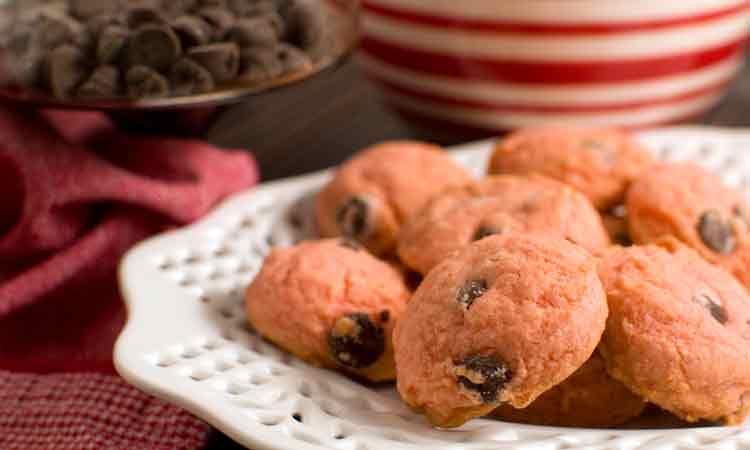 Peppermint Chocolate Chip Cookies