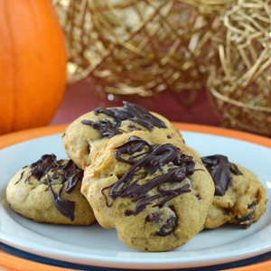 Pumpkin Chocolate Chip Cookies