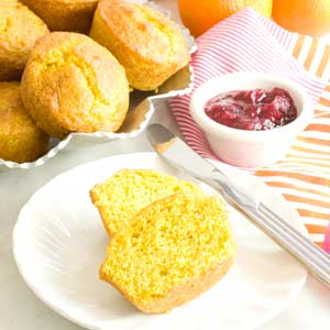 Fresh Orange Muffins
