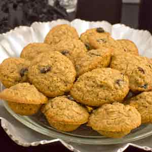 Gluten Free Oatmeal Mini Muffins