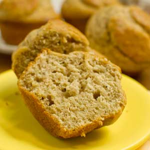 Peanut Butter Banana Muffins