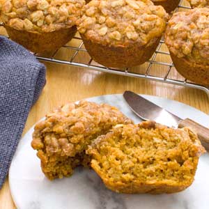 Sweet Potato with Oats Muffin