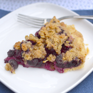 Blueberry Crumb Pie