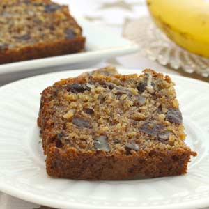 Banana Oat Tea Loaf
